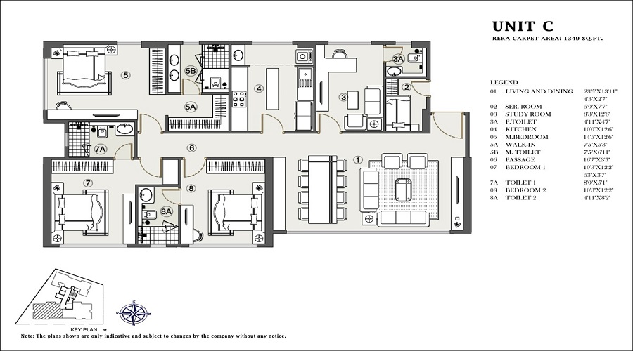 Gupta Aden Court Floor Plan
