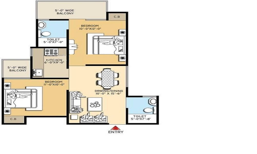 Meenal Balmukund Residency Floor Plan