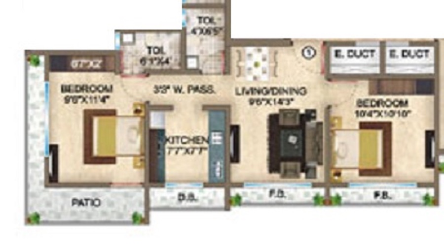 Ornate Enclave Floor Plan
