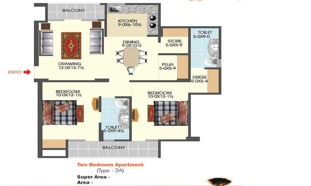 Apex Acacia Valley Floor Plan