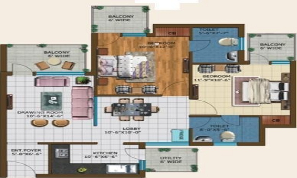 Meenal Semeion Floor Plan