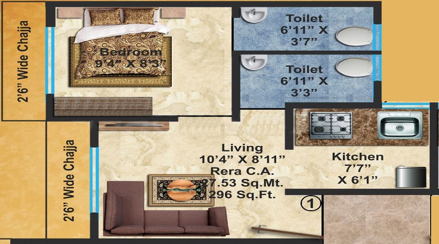 Adhikari Maharashtra Mandir Floor Plan