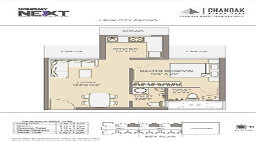 Chandak Nishchay Wing B Floor Plan