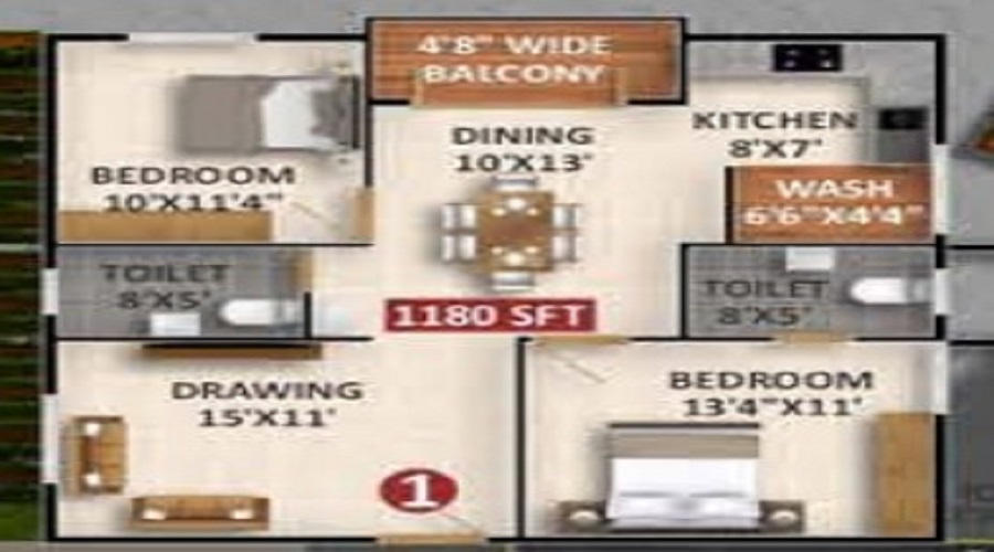 VSR Tranquil Floor Plan