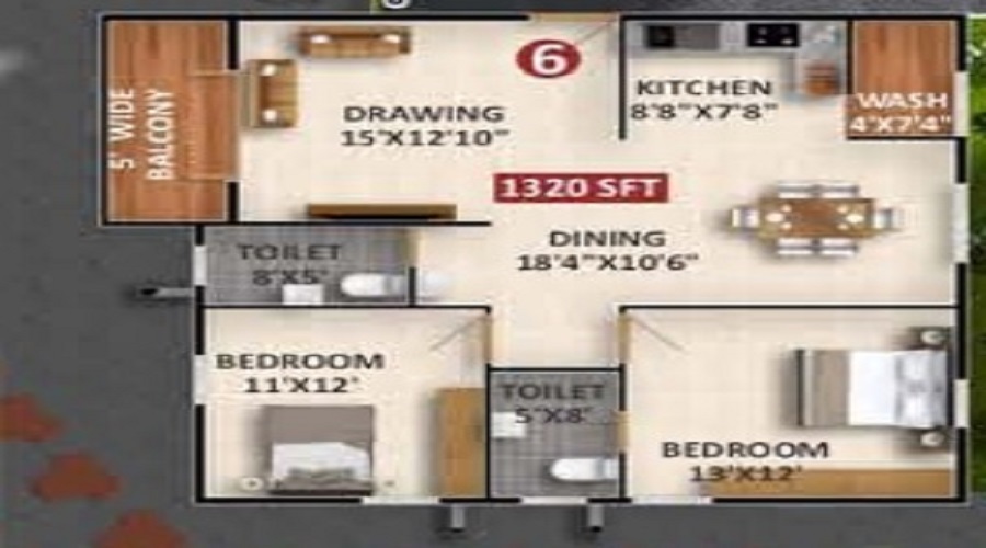 VSR Tranquil Floor Plan
