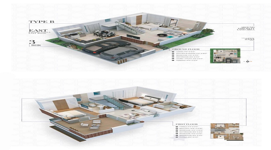 Daiwik Salvina Sapphire Floor Plan