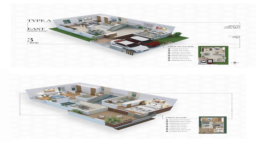 Daiwik Salvina Sapphire Floor Plan