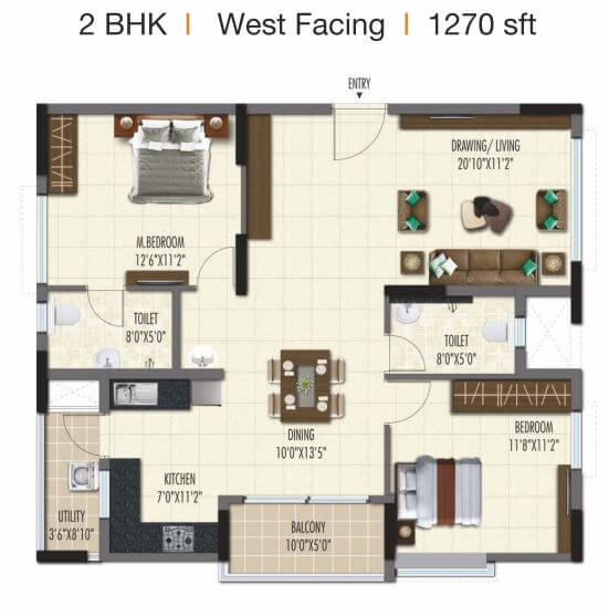 Ramky One Galaxia Phase 2 Floor Plan