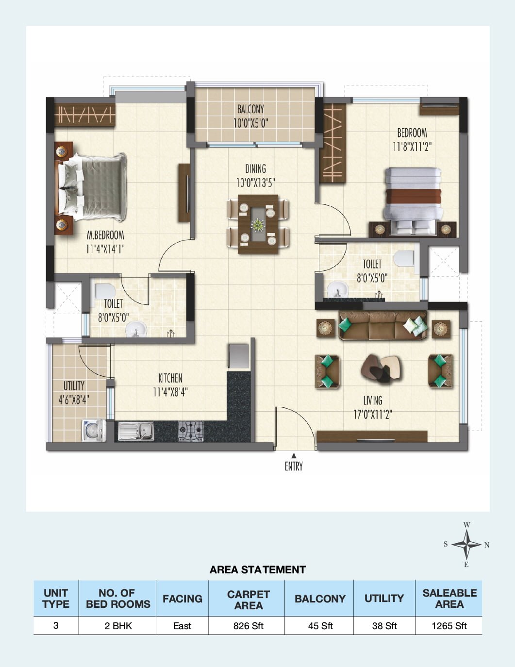 Ramky One Galaxia Phase 2 Floor Plan