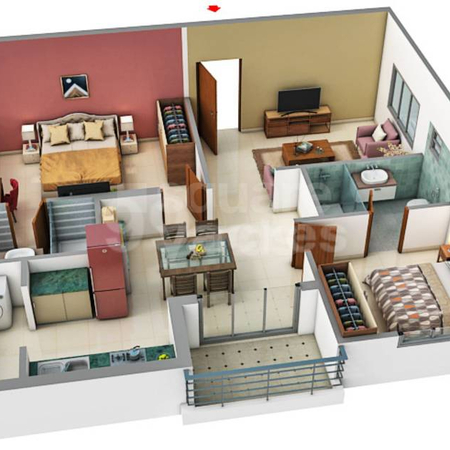 Ramky Discovery City The Huddle Floor Plan