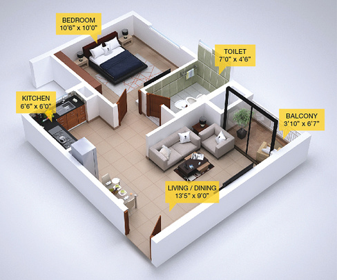 Provident Manhattan Pods And Condos Floor Plan