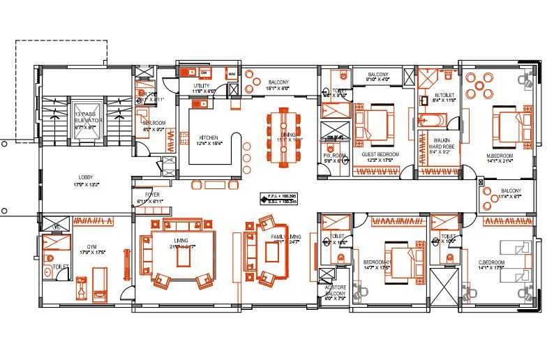 Brigade No 7 Floor Plan
