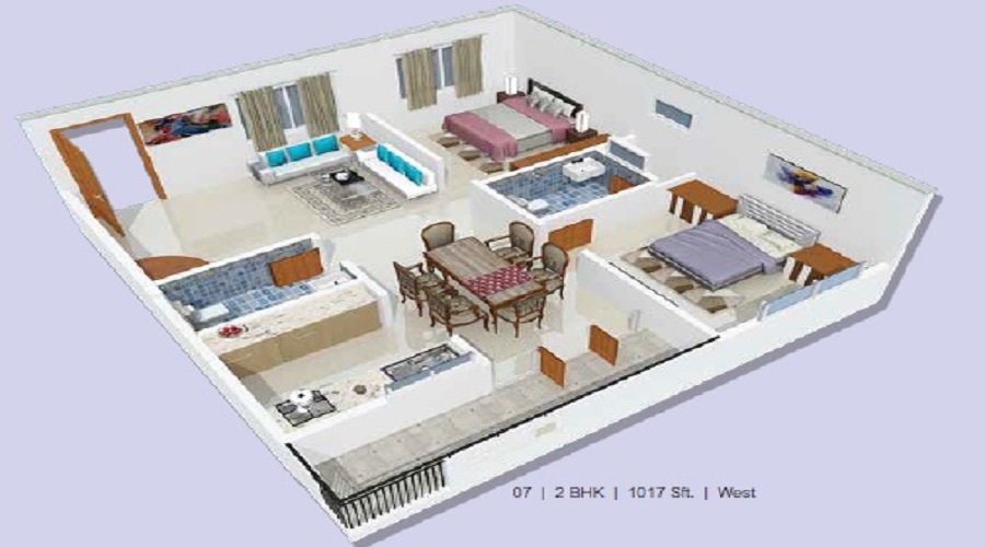 KVN Enclave Floor Plan