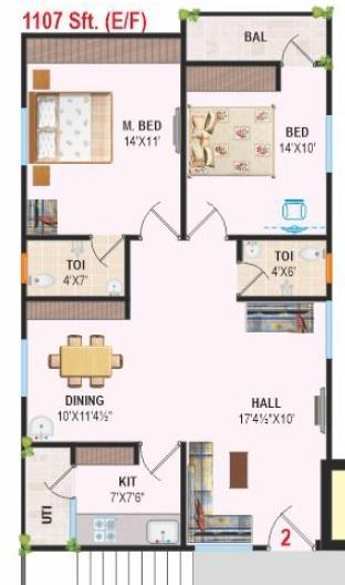 SS Navya Metro Floor Plan