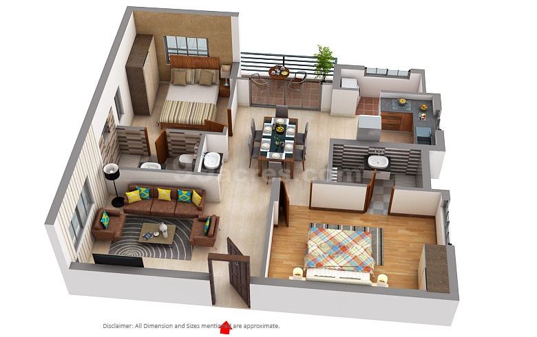 Tulasi Lake Front Floor Plan