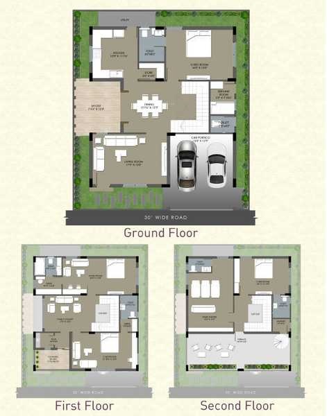 Saishakti Kingston Floor Plan