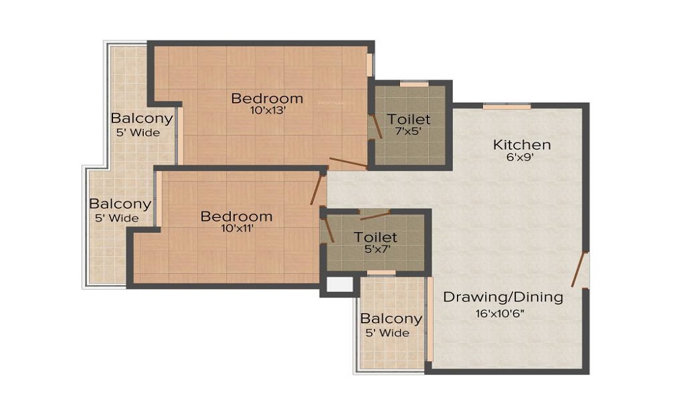 AR Reflections Floor Plan