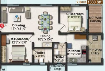 Frontline Seven Floor Plan
