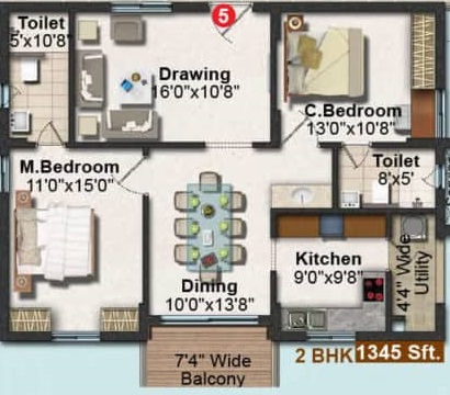 Frontline Seven Floor Plan