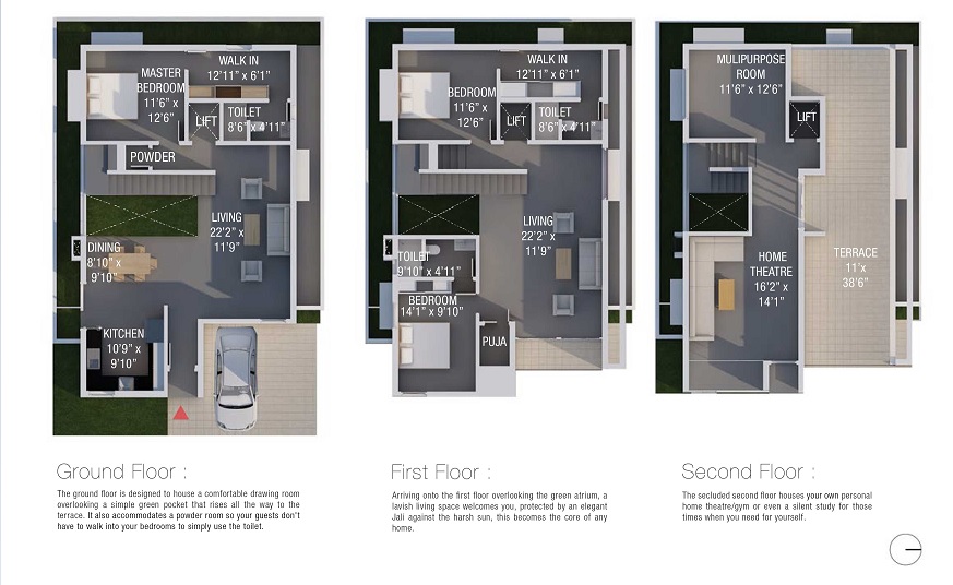 Prajay Treetops Floor Plan