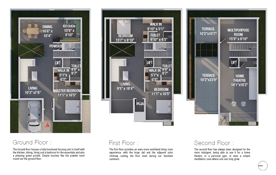 Prajay Treetops Floor Plan