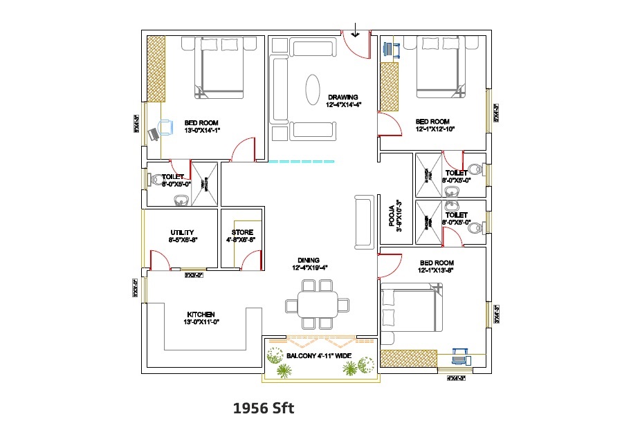 DSG Dhivya Shree Shakthi Floor Plan