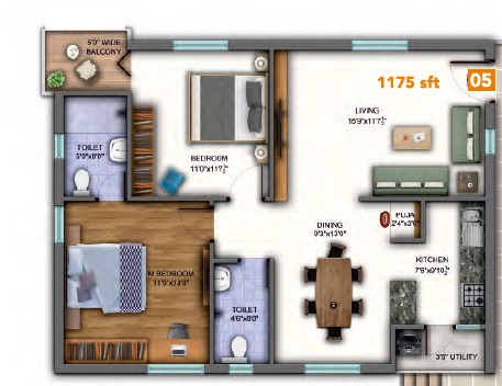 Sunyuga Vista Floor Plan