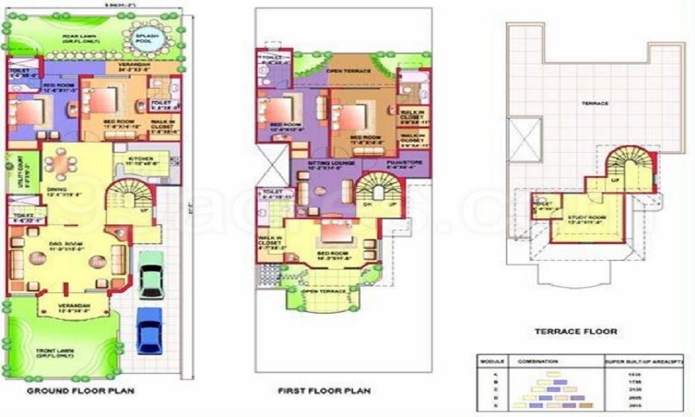 Eldeco Mansionz Floor Plan