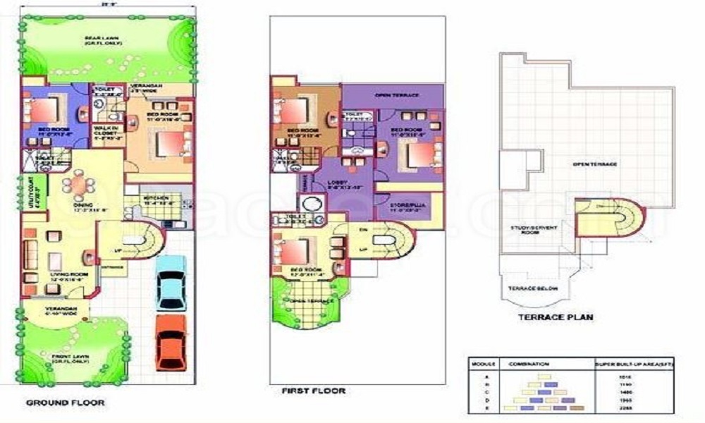 Eldeco Mansionz Floor Plan
