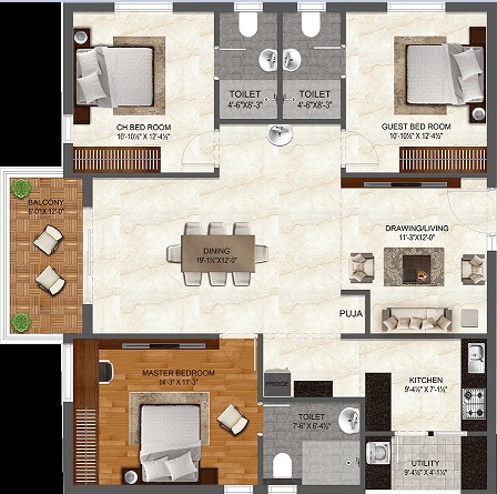 IRA Miracle Floor Plan