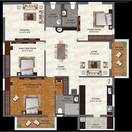 IRA Miracle Floor Plan