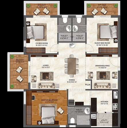IRA Miracle Floor Plan