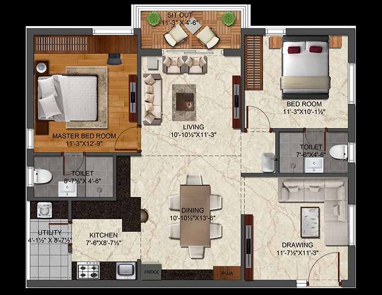 IRA Aspiration Floor Plan