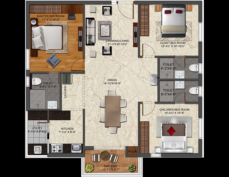 IRA Aspiration Floor Plan