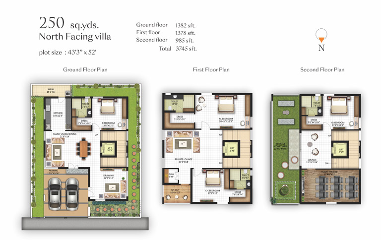 Haris Pranava Affluence Floor Plan