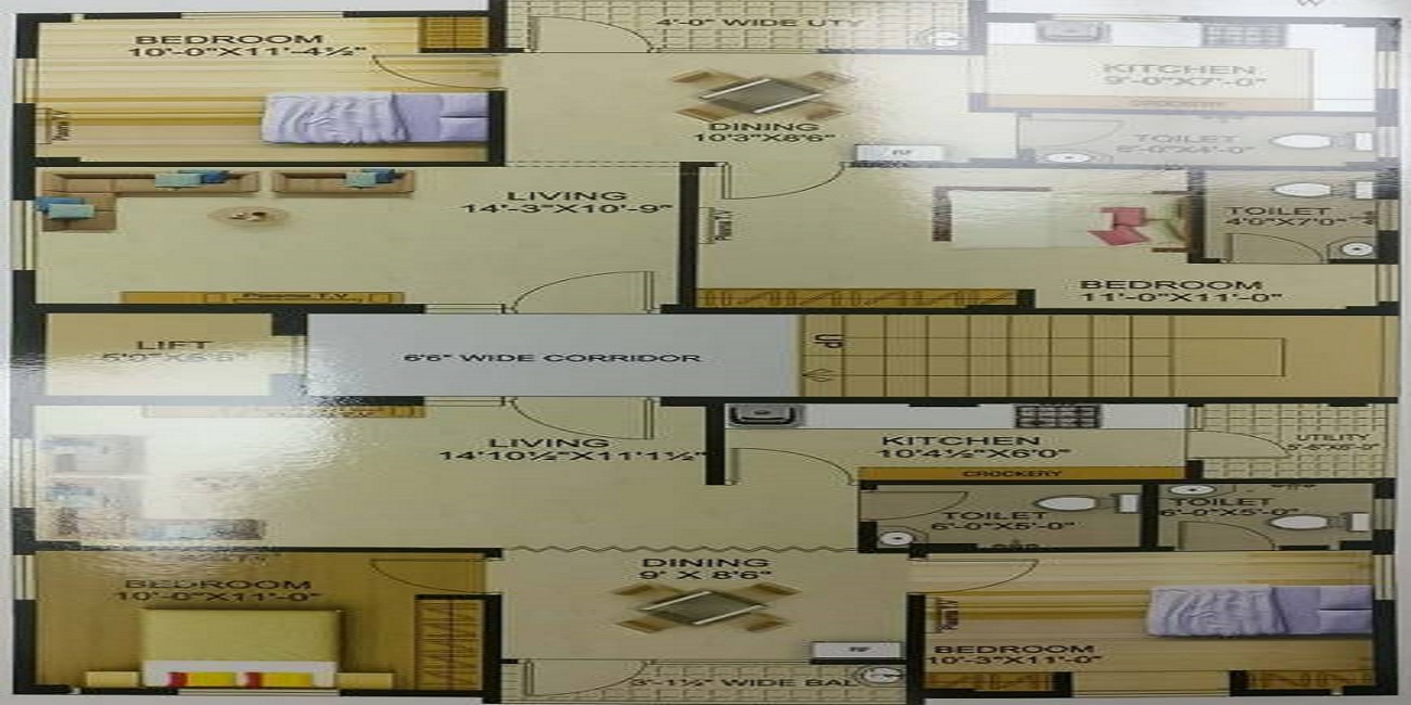 AS Amaan Avenue Floor Plan