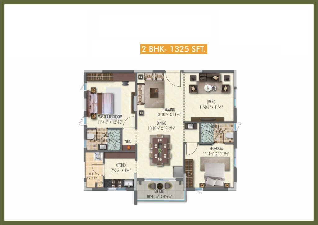 Hallmark Skyrena Floor Plan