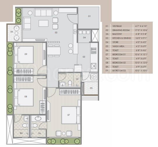 Alok One 35 Floor Plan