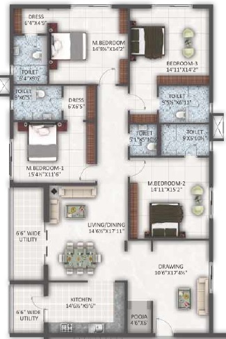 Ayyanna Pristine Floor Plan
