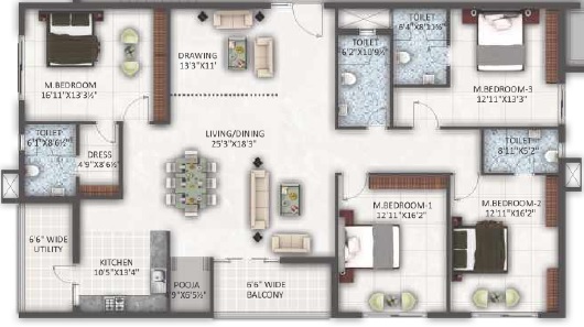 Ayyanna Pristine Floor Plan
