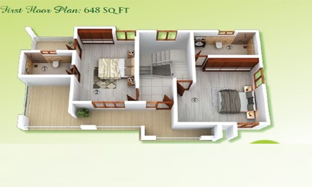 Meer Defence City 3 Floor Plan