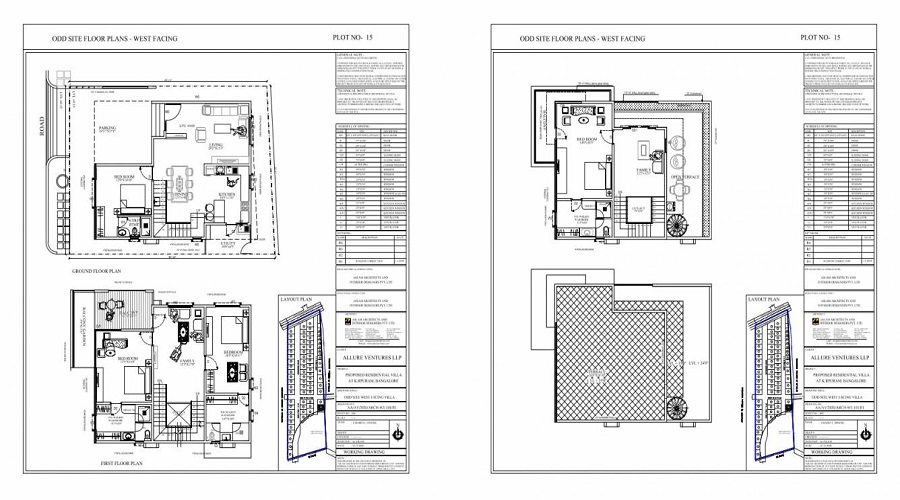 Allure One Villas Floor Plan