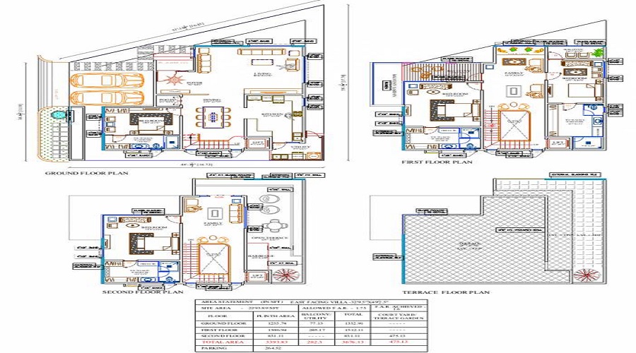 Allure One Villas Floor Plan