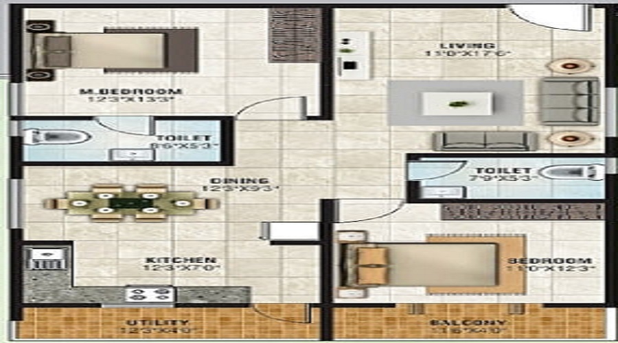 Mitraa My Gate Floor Plan