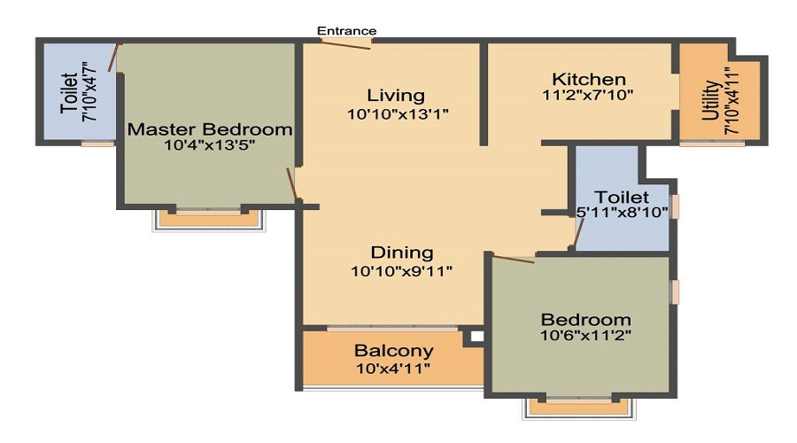 Countryside Raindance Floor Plan