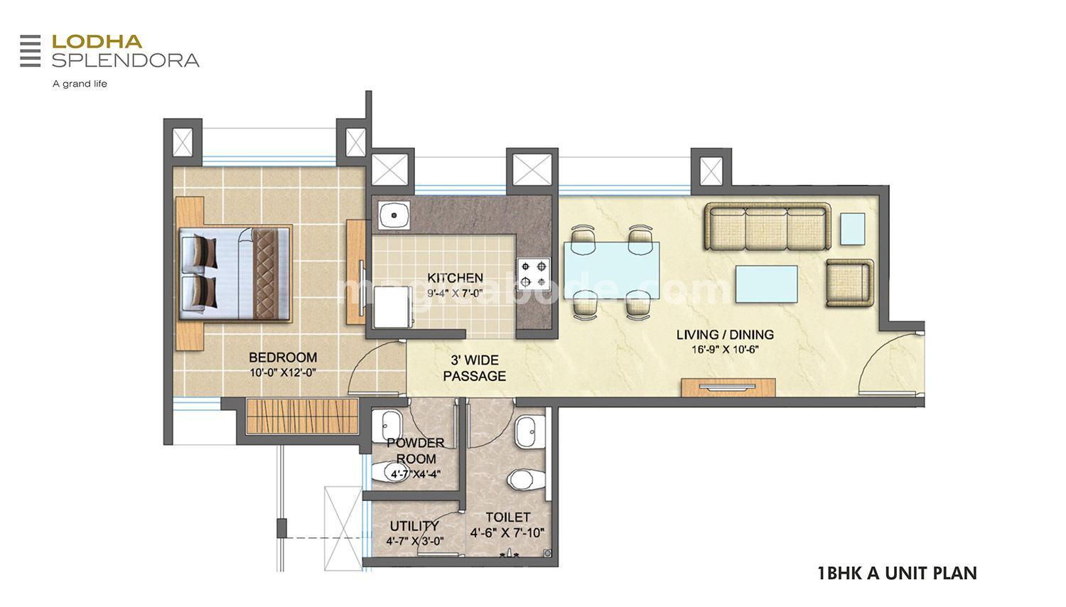 Kalpataru Project M Thane Floor Plan