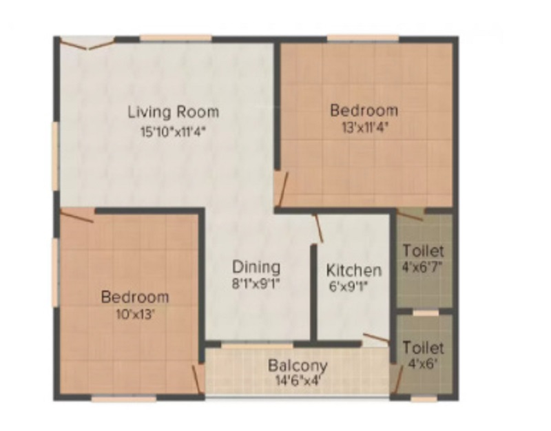 Srinivasa Habitat Floor Plan
