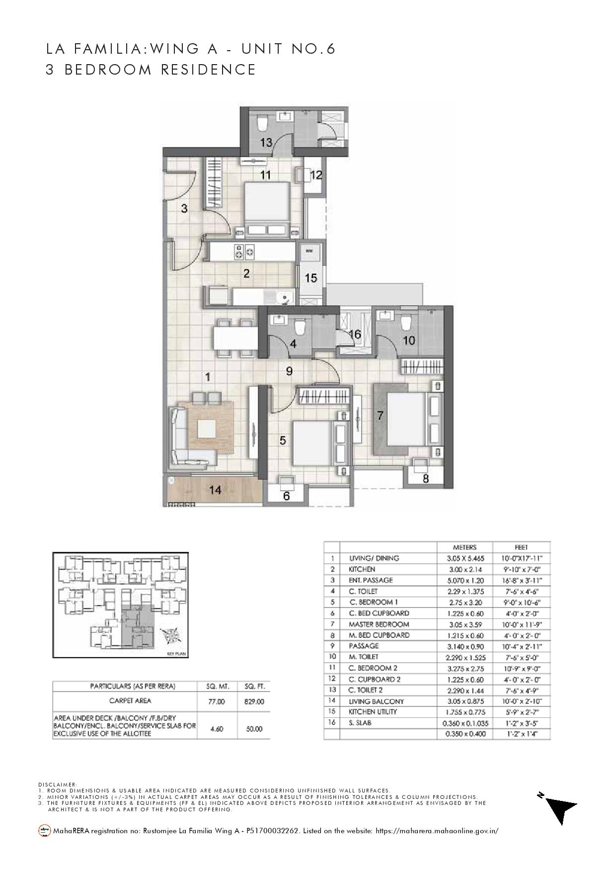 Rustomjee Uptown Urbania Floor Plan