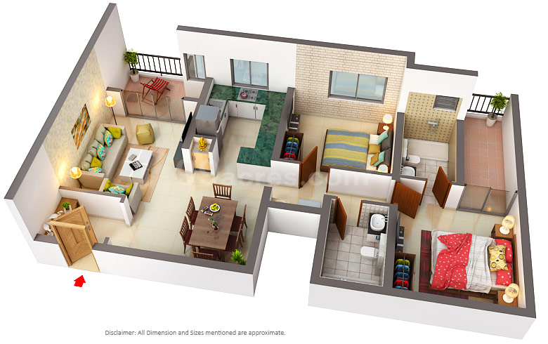 Vihang Indus Floor Plan