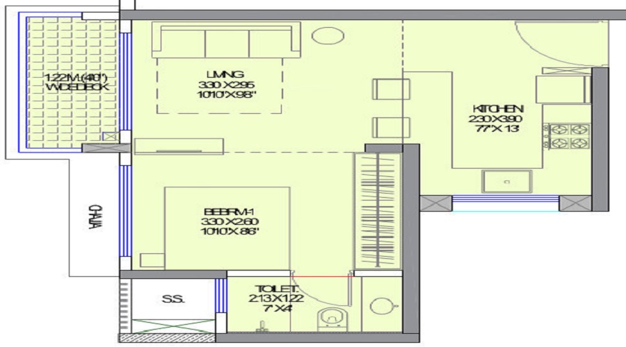 Raheja Solaris Floor Plan